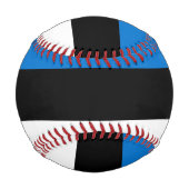 Balle De Baseball Drapeau estonien (Dos)