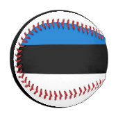 Balle De Baseball Drapeau estonien (Devant Gauche)
