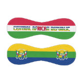 Balle De Baseball Drapeau et armoiries de la République centrafricai (Panneaux)