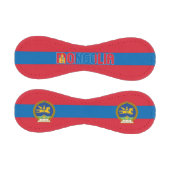 Balle De Baseball Drapeau et armoiries de Mongolie Patriotique (Panneaux)