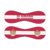 Balle De Baseball Drapeau et armoiries du Danemark Patriotique (Panneaux)