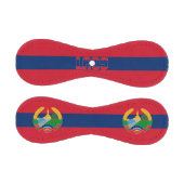 Balle De Baseball Drapeau et armoiries du Laos Patriotique (Panneaux)