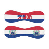 Balle De Baseball Drapeau et armoiries du Samoa Baseball patriotique (Panneaux)