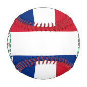 Balle De Baseball Drapeau et armoiries du Samoa Baseball patriotique (Dos)