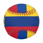 Balle De Baseball Drapeau et blason de Colombie Patriotique (Dos)