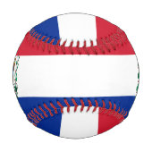 Balle De Baseball Drapeau et blason de Cuba Patriotique (Dos)