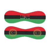 Balle De Baseball Drapeau et blason de Libye Patriotique (Panneaux)