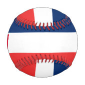 Balle De Baseball Drapeau et blason de Norvège Patriotique (Dos)