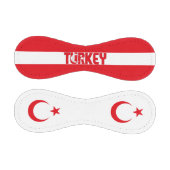 Balle De Baseball Drapeau et blason de Turquie Patriotique (Panneaux)