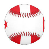 Balle De Baseball Drapeau et blason de Turquie Patriotique (Dos)