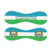 Balle De Baseball Drapeau et blason d'Ouzbékistan Patriotique (Panneaux)