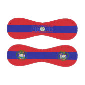 Balle De Baseball Drapeau et blason du Belize Patriotique (Panneaux)