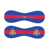 Balle De Baseball Drapeau et blason du Cambodge Patriotique (Panneaux)