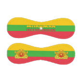Balle De Baseball Drapeau et blason du Myanmar Patriotique (Panneaux)