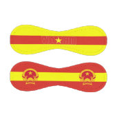 Balle De Baseball Drapeau et blason du Vietnam Patriotique (Panneaux)