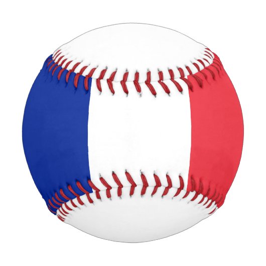 Balle De Baseball Drapeau français (France) (Dos)