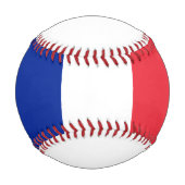 Balle De Baseball Drapeau français (France) (Devant)