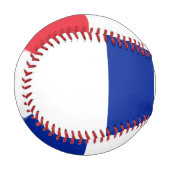 Balle De Baseball Drapeau français (France) (Devant Gauche)