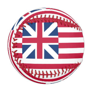 Balle De Baseball Drapeau Grand Union des États-Unis