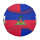 Balle De Baseball Drapeau haïtien & Haïti sports / Bals de baseball (Devant)