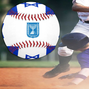 Balle De Baseball Drapeau israélien & Sports Israël / Bals de baseba