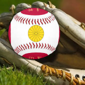 Balle De Baseball Drapeau japonais, phoque et sport japonais /Bals d