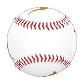 Balle De Baseball drapeau kangourou australien (Dos)