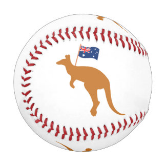 Balle De Baseball drapeau kangourou australien
