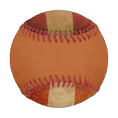 Balle De Baseball Drapeau Lettonie (Dos)