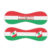 Balle De Baseball Drapeau libanais et blason patriotique (Panneaux)