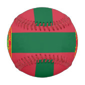Balle De Baseball Drapeau mauritanien et blason patriotique (Dos)