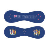 Balle De Baseball Drapeau néo-zélandais et blason patriotique (Panneaux)