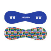 Balle De Baseball DRAPEAU Patriotique AFRIQUE DU SUD (Panneaux)