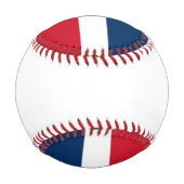 Balle De Baseball Drapeau République Dominicaine Baseball (Dos)