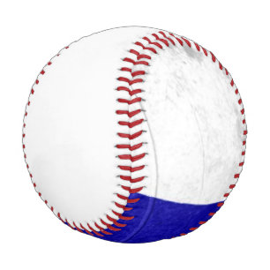 Balle De Baseball Drapeau russe Grunge