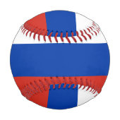 Balle De Baseball Drapeau russe (Russie) (Devant)