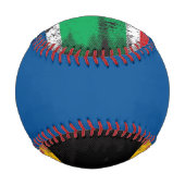 Balle De Baseball Drapeau sud-africain (Dos)