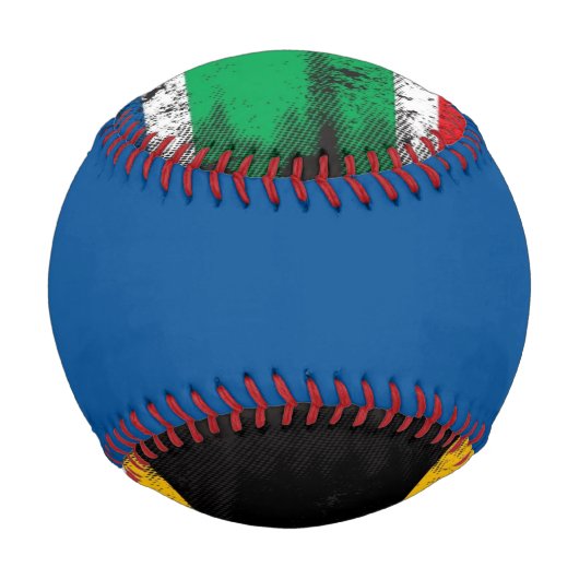 Balle De Baseball Drapeau sud-africain (Dos)