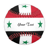 Balle De Baseball Drapeau syrien (Devant)