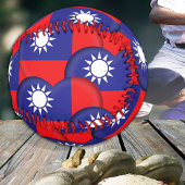 Balle De Baseball Drapeau taïwanais, Coeurs - Bassortiments, Aimer T