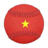 Balle De Baseball Drapeau vietnamien (Vietnam) (Dos)