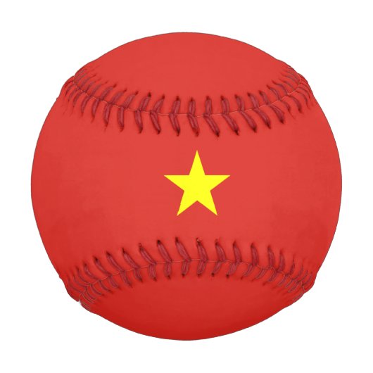 Balle De Baseball Drapeau vietnamien (Vietnam) (Devant)