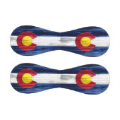 Balle De Baseball Drapeau Wood Colorado baseball (Panneaux)
