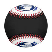 BALLE DE BASEBALL DRAPEAU WYOMOMING EQUALITY STATE (Devant)