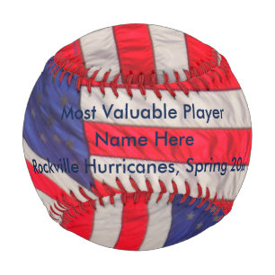 Balle De Baseball Drapeaux américains de baseball patriotique, Prix