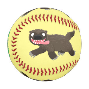 Balle De Baseball Drôle animal avide de carcajou
