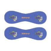 Balle De Baseball Drôle caricature de poisson de pêcheur (Panneaux)