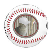 Balle De Baseball Drôle chat "chat-ch" (Devant Gauche)