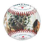 Balle De Baseball Drôle 'Maman's Best Ever Catch' Fête des pères mig (Devant)