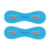 Balle De Baseball Drôle mignon requin marteau dessin animé (Panneaux)